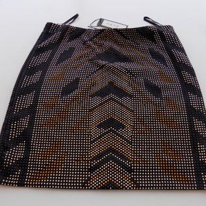 Romeo + Juliet Couture Studded Skirt